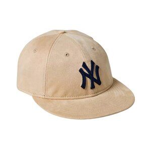New Era New York Yankees Retro Crown 9FIFTY Snapback Hat Cap Stone Suede - OSFM